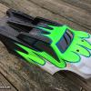 Love the colors this local racer wanted for his E-Truggy body!  Its mounted on a Losi.  All Faskolor.