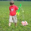 My nephew retrieving my son's Big Bertha after another successful flight!