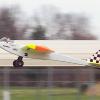 Great action shot of the INDY 400 in flight!  That O.S. .25FX pulls it nicely.