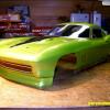 New HPI '67 Corvette body!  Faskolor Key Lime Green.  Tried to keep it as showroom stock as possible.  