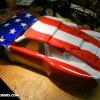 New Slash truch body for a patriotic racer.  Bright colors will show up great on the track!  Faskolor paints, as always.  